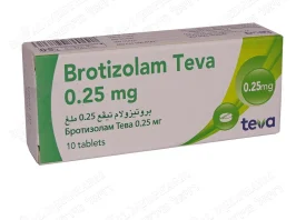 Confezione originale Brotizolam Teva compresse - Sonnifero generico Lendormin