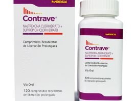 Confezione originale Contrave senza ricetta Merck - Pillole per dimagrire e fame nervosa