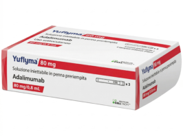 Confezione originale Yuflyma 80mg Penna Pre-riempita - Adalimumab per artrite e psoriasi su Farmacia Hope Italia