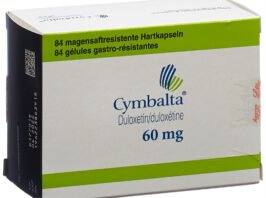 Confezione originale Cymbalta 60mg Eli Lilly - Duloxetina per depressione e fibromialgia