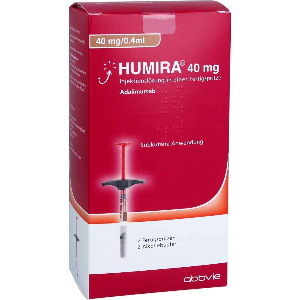 Confezione originale Humira 80mg AbbVie - Adalimumab penna pre-riempita per psoriasi e artrite